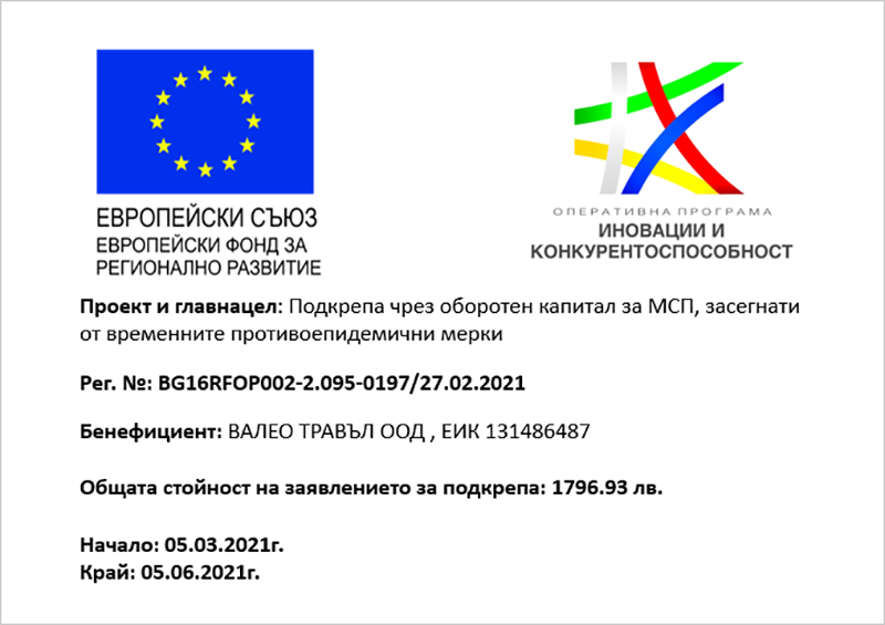 № BG16RFOP002-2.095-0197-27.02.2021